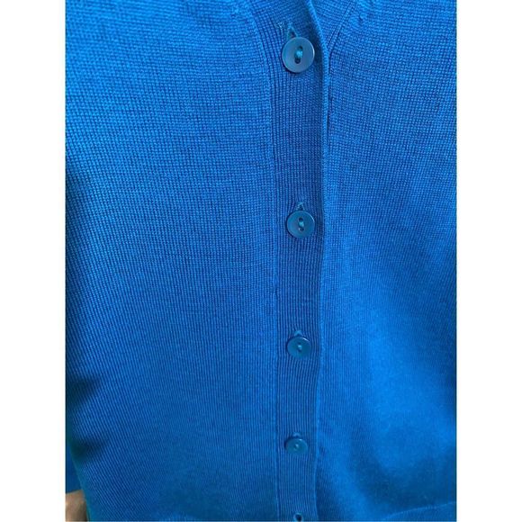 Uniqlo Women's Blue Crew Neck Sweater - Picture 2 of 10